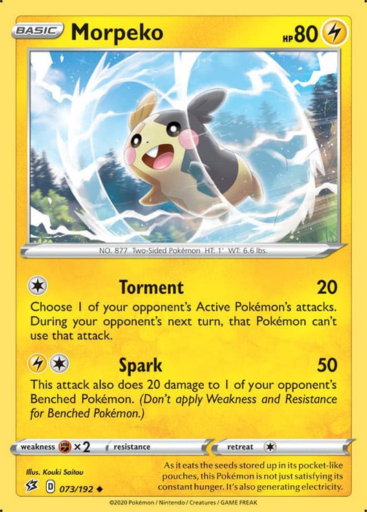 Morpeko - Rebel Clash 073/192 - Uncommon