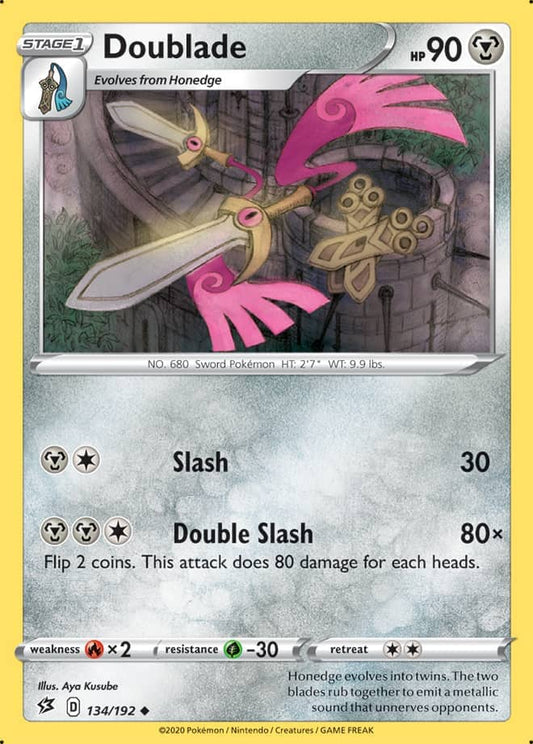 Doublade - Rebel Clash 134/192 - Uncommon