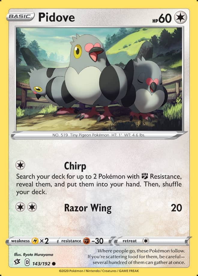 Pidove - Rebel Clash 143/192 - Common