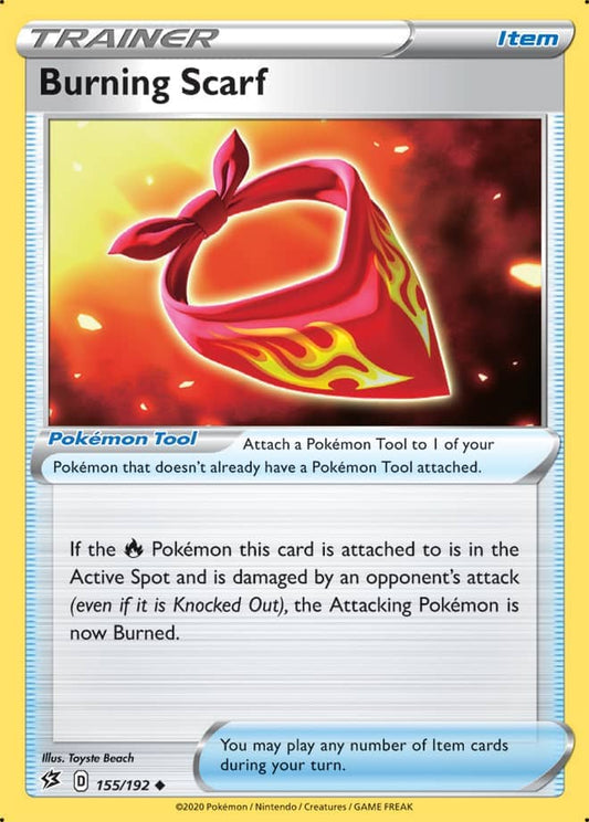 Burning Scarf - Rebel Clash 155/192 - Uncommon