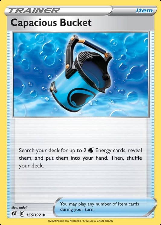 Capacious Bucket - Rebel Clash 156/192 - Uncommon