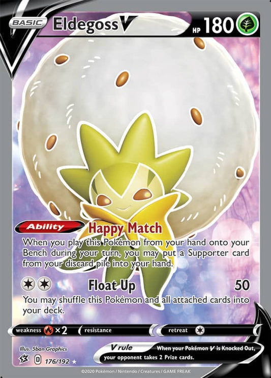 Eldegoss V - Rebel Clash 176/192 - Full Art