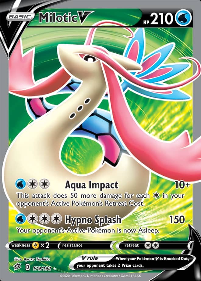 Milotic V - Rebel Clash 179/192 - Full Art