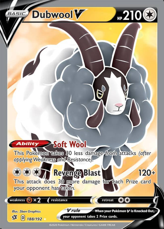 Dubwool V - Rebel Clash 188/192 - Full Art