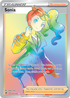 Sonia - Rebel Clash 203/192 - Secret Rare