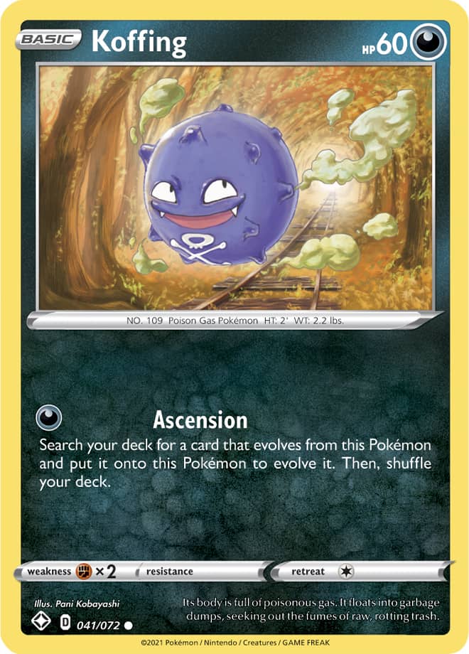 Koffing - Shining Fates 041/072 - Common