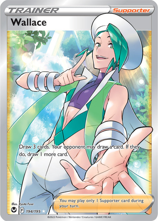 Wallace - Silver Tempest 194/195 - Full Art