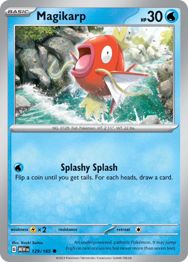 Magikarp - Scarlet & Violet 151 - 129/165 - Common