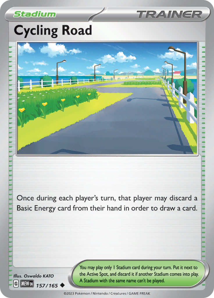 Cycling Road - Scarlet & Violet 151 - 157/165 - Uncommon
