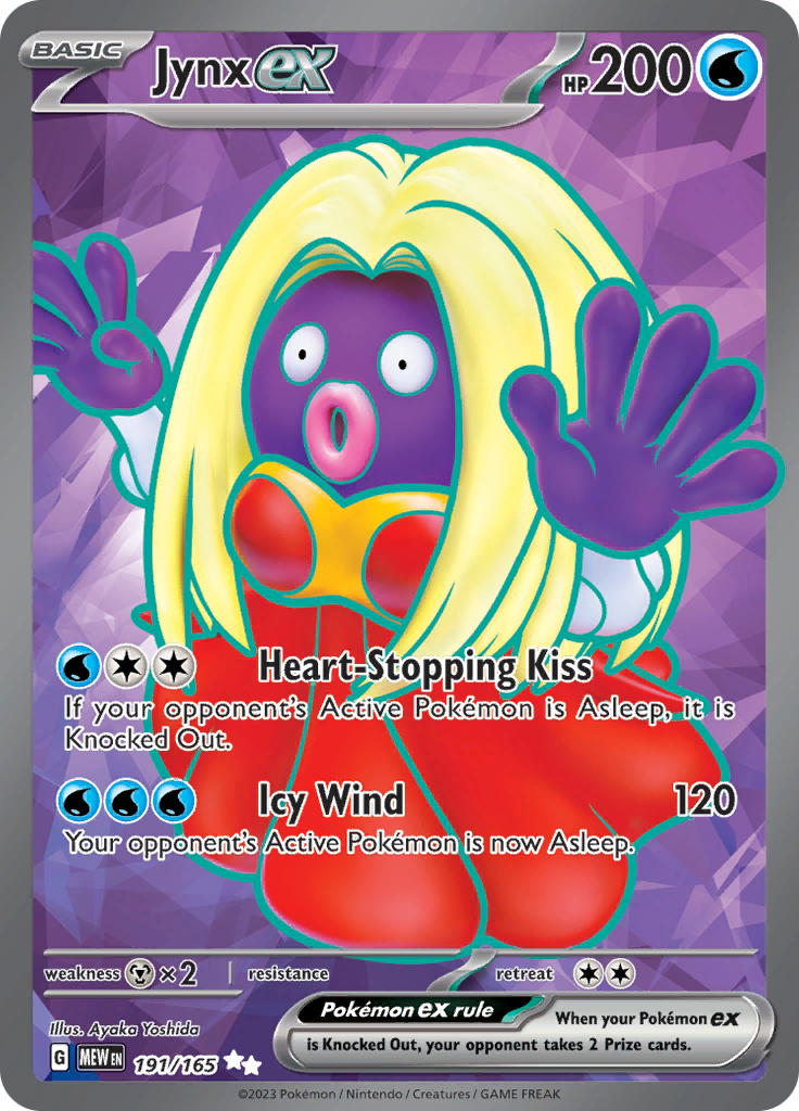 Jynx ex - Scarlet & Violet 151 - 191/165 - Full Art