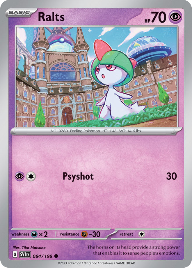 Ralts - Scarlet & Violet Base 084/198 - Common