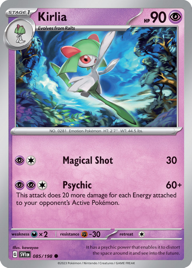 Kirlia - Scarlet & Violet Base 085/198 - Common