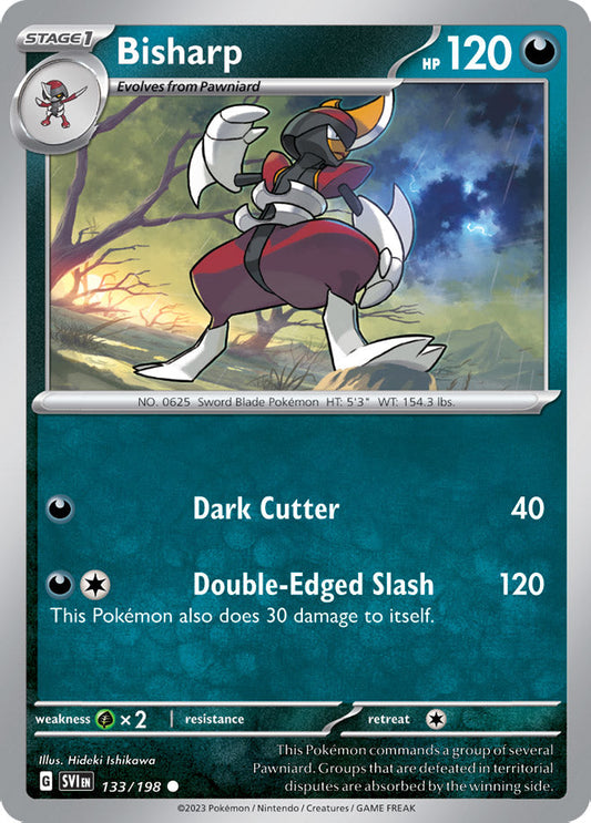 Bisharp - Scarlet & Violet Base 133/198 - Common