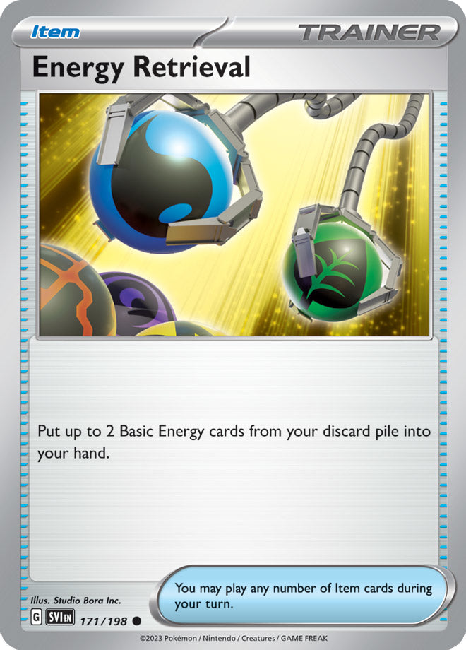 Energy Retrieval - Scarlet & Violet Base 171/198 - Common