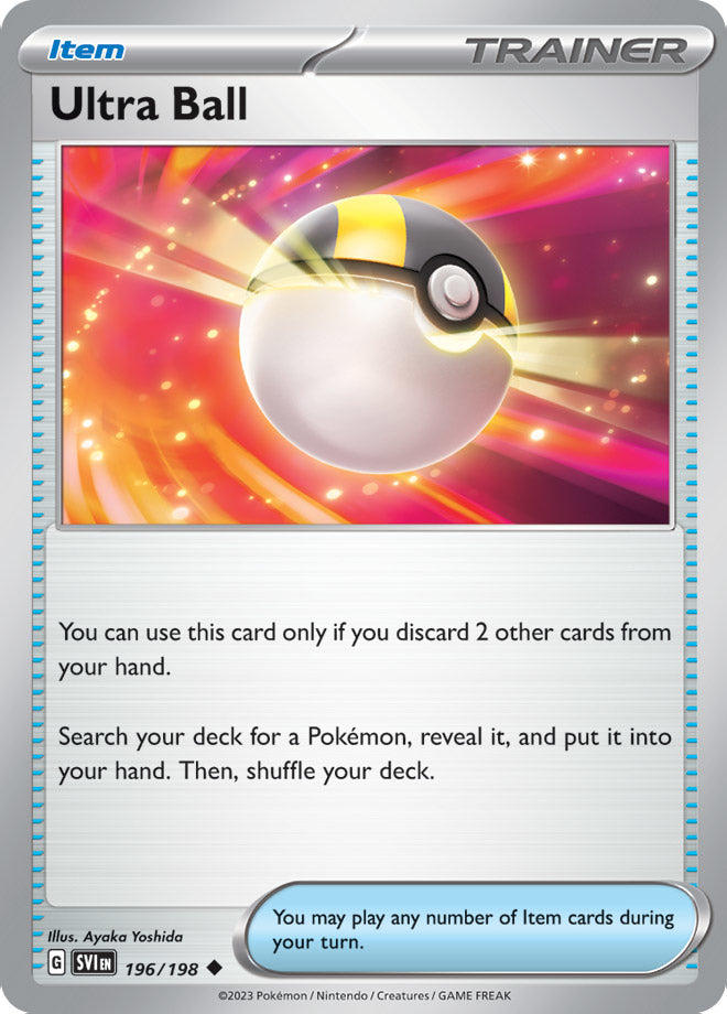 Ultra Ball - Scarlet & Violet Base 196/198 - Uncommon