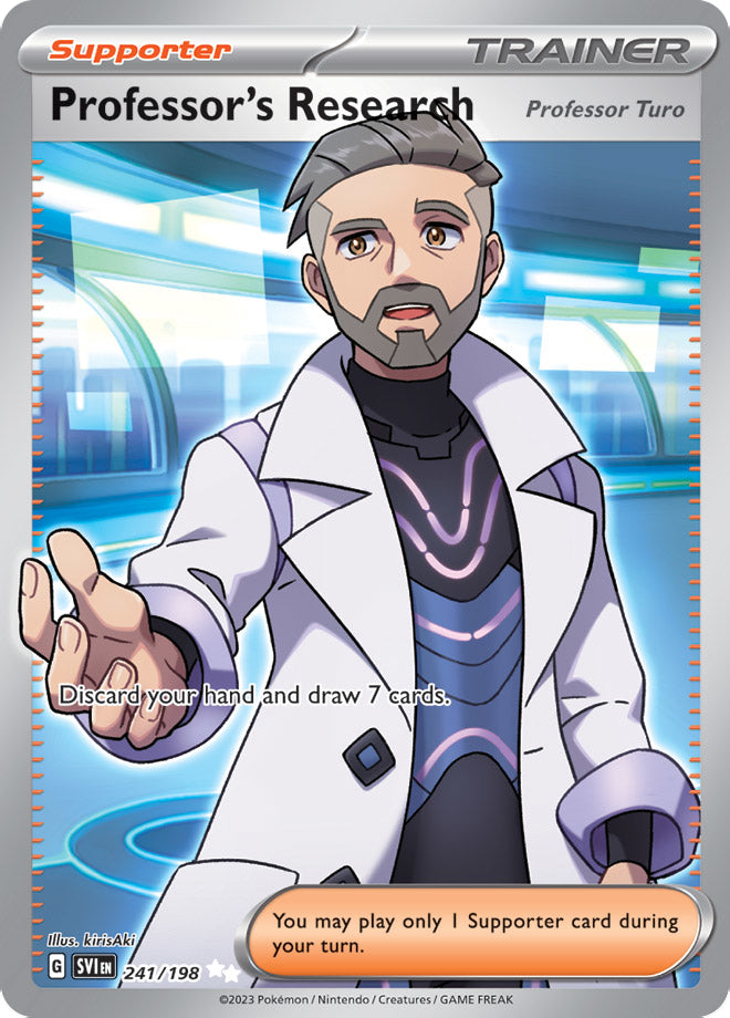 Professor's Research - Scarlet & Violet Base 241/198 - Full Art