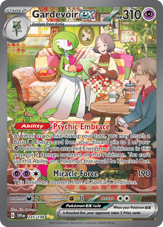 Gardevoir ex - Scarlet & Violet Base 245/198 - Special Illustration Rare