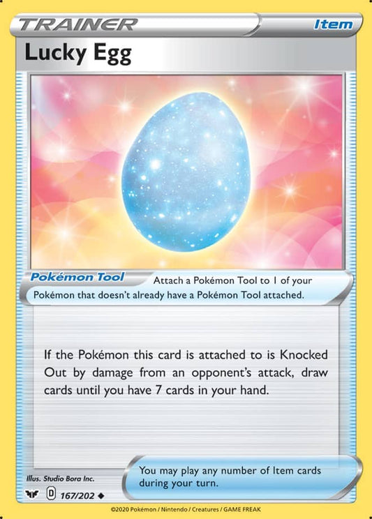 Lucky Egg - Sword & Shield Base 167/202 - Uncommon