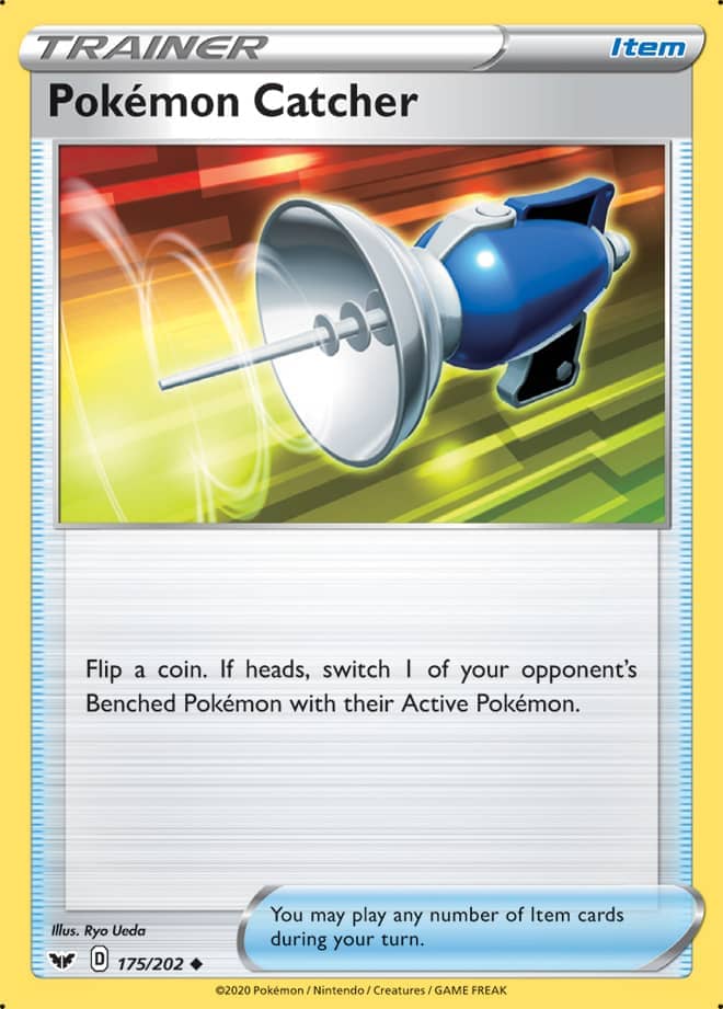 Pokémon Catcher - Sword & Shield Base 175/202 - Uncommon