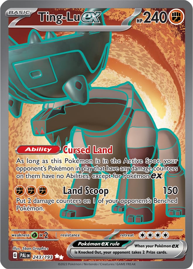 Ting-Lu ex - Paldea Evolved 243/193 - Full Art